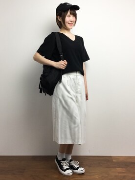 まるさん（レディース・161cm）の夏コーディネート