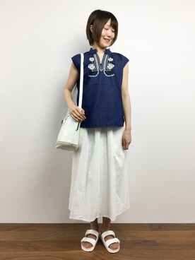 まるさん(レディース・161cm)の夏コーディネート