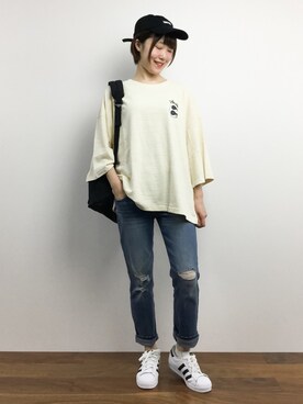 まるさん（レディース・161cm）の夏コーディネート