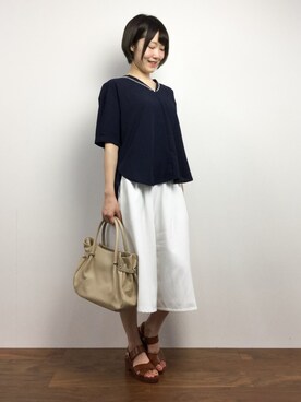 まるさん（レディース・161cm）の夏コーディネート
