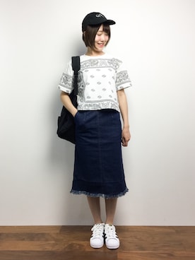 まるさん(レディース・161cm)の夏コーディネート