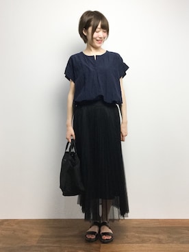 まるさん（レディース・161cm）の夏コーディネート