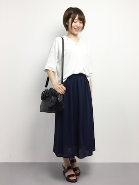 まるさん（レディース・161cm）の夏コーディネート