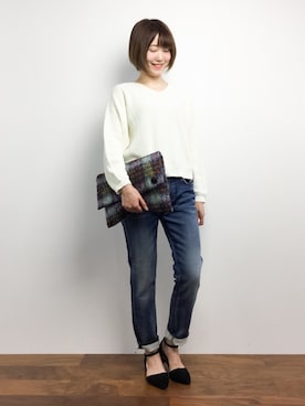 まるさん（レディース・161cm）の秋コーディネート