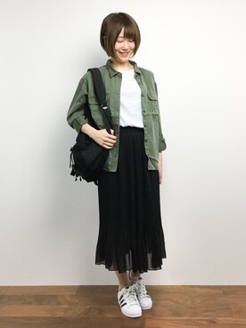 まるさん（レディース・161cm）の秋コーディネート