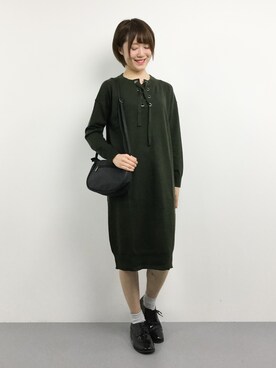 まるさん（レディース・161cm）の秋コーディネート