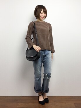 まるさん（レディース・161cm）の秋コーディネート