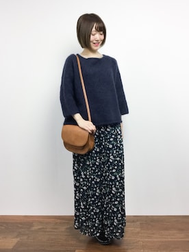 まるさん（レディース・161cm）の秋コーディネート