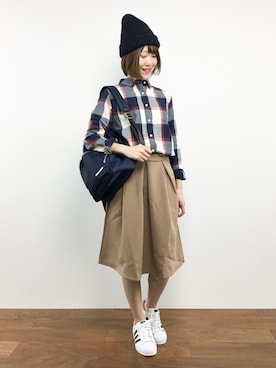 まるさん（レディース・161cm）の秋コーディネート