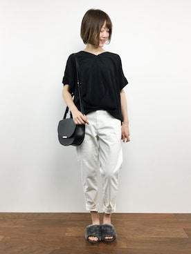 まるさん（レディース・161cm）の秋コーディネート