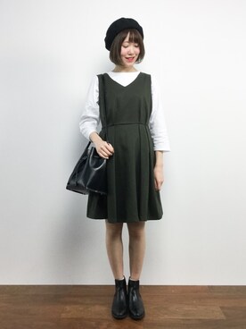 まるさん（レディース・161cm）の秋コーディネート