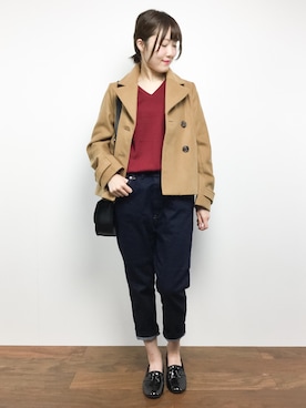 まるさん（レディース・161cm）の秋コーディネート