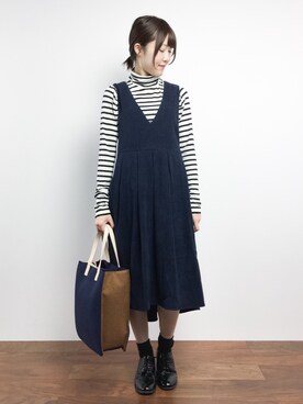 まるさん（レディース・161cm）の秋コーディネート