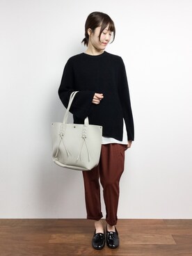 まるさん（レディース・161cm）の秋コーディネート