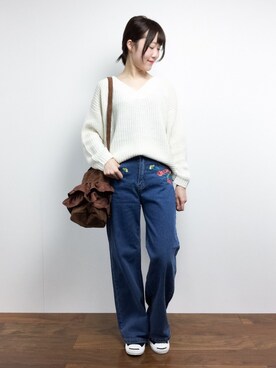 まるさん（レディース・161cm）の秋コーディネート