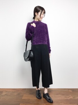 まるさん（レディース・161cm）の冬コーディネート