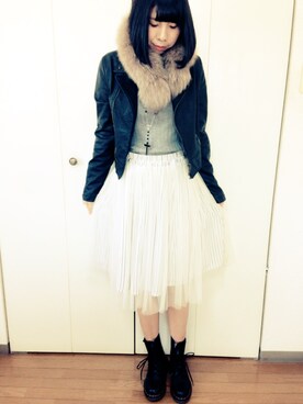 Akiさん（レディース・155cm）の冬コーディネート