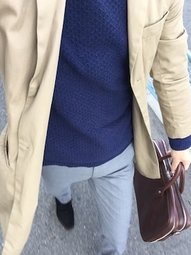 「アイテム（ブーティ）」を使った、はれさん（メンズ・178cm・20代）の秋コーディネート