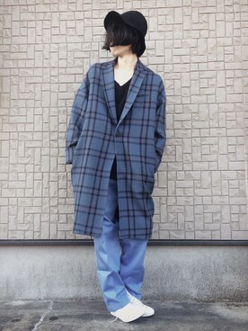 「茨城スナップ」｜「アイテム（帽子）」を使った、Nob.さん（メンズ・176cm）の冬コーディネート