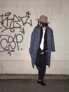 「Paul Smith（ポールスミス）のアイテム（その他アウター）」を使った、Nob.さん（メンズ・176cm）の冬コーディネート
