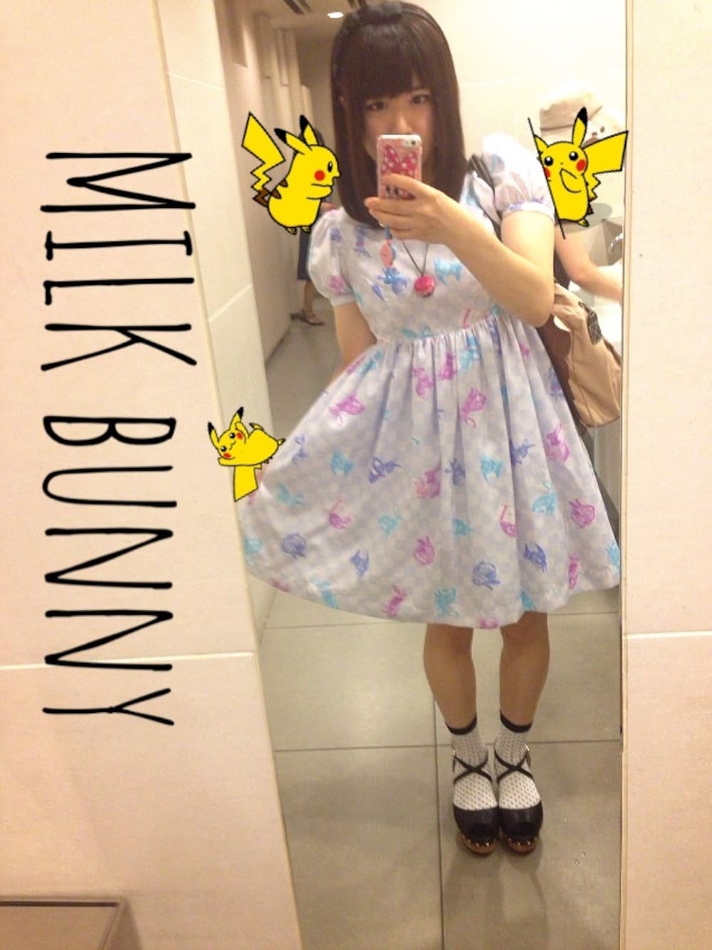 ワンピース milk Dot Ribbon ワンピース（ワンピース）｜MILK（ミルク）の