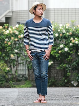 mizutaniさん（メンズ・178cm）の夏コーディネート