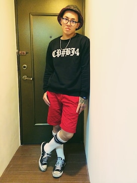 「indoor」｜耀宗さん（メンズ・172cm）の秋コーディネート