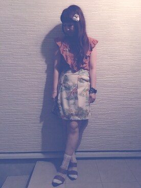 きゃま@ANDYOUさん（レディース・146cm）の夏コーディネート