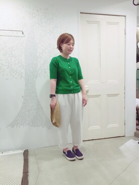 YARRAdouxbleu三宮店さん（レディース・154cm）の春コーディネート