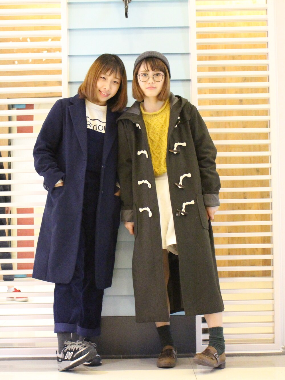 merry jennyのダッフルコートを使った人気ファッションコーディネート