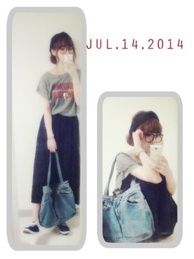 dxさん（レディース・162cm）の夏コーディネート