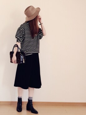 dxさん（レディース・162cm）の秋コーディネート