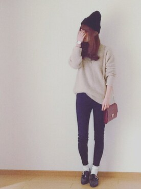 dxさん（レディース・162cm）の冬コーディネート