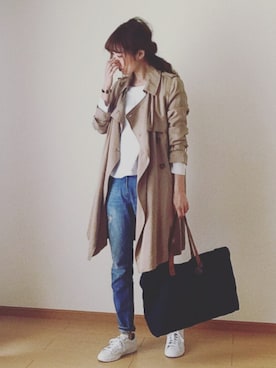 「WILL（ウィル）のアイテム（バッグ）」を使った、dxさん（レディース・162cm）の春コーディネート