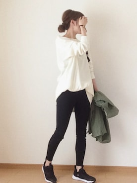 dxさん（レディース・162cm）の春コーディネート