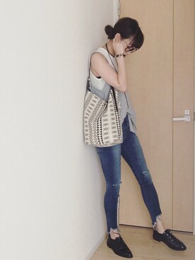 dxさん（レディース・162cm）の秋コーディネート