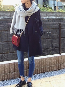 dxさん(レディース・162cm)の冬コーディネート
