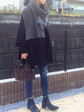 dxさん（レディース・162cm）の冬コーディネート