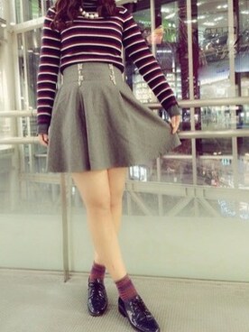 ももさん(レディース・163cm)の冬コーディネート