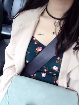 「FOREVER 21」｜「アイテム（トレンチコート）」を使った、Selinaさん（レディース・158cm）の春コーディネート