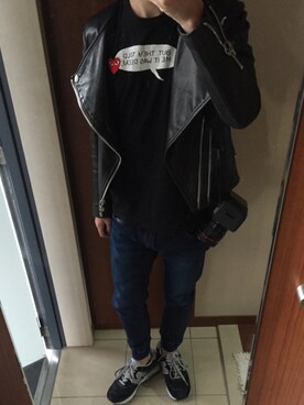 坂井泰平さん（メンズ・167cm）の秋コーディネート