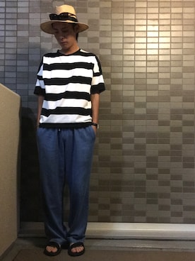 🐯としくん🐯さん（メンズ・171cm）の夏コーディネート