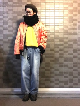 「RAGEBLUE（レイジブルー）のアイテム（その他シューズ）」を使った、🐯としくん🐯さん（メンズ・171cm）の秋コーディネート