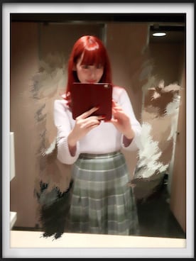 「redhair」｜もなさん（レディース・172cm）の秋コーディネート