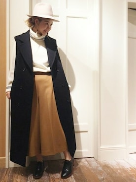 「マリン」｜Happyさん（レディース・157cm）の冬コーディネート