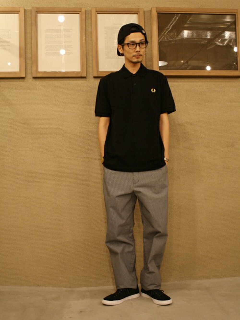 hayatoさんの「The Original Fred Perry Shirt (Made in England) （FRED PERRY）」を使ったコーディネート