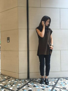 AIRI KAWASAKIさん（レディース・166cm）の秋コーディネート