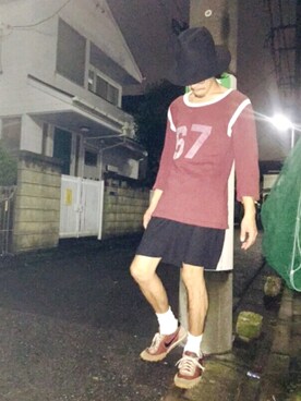 「NADA.（ナダ）のアイテム」を使った、usubaneさん（メンズ・178cm）の春コーディネート