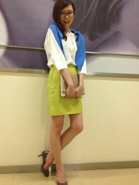 店長さん（レディース・165cm）の春コーディネート