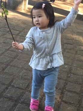 ririさん（キッズ・100cm）の春コーディネート